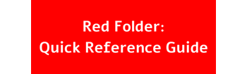 red button that says 'Red Folder: Quick Reference Guide'